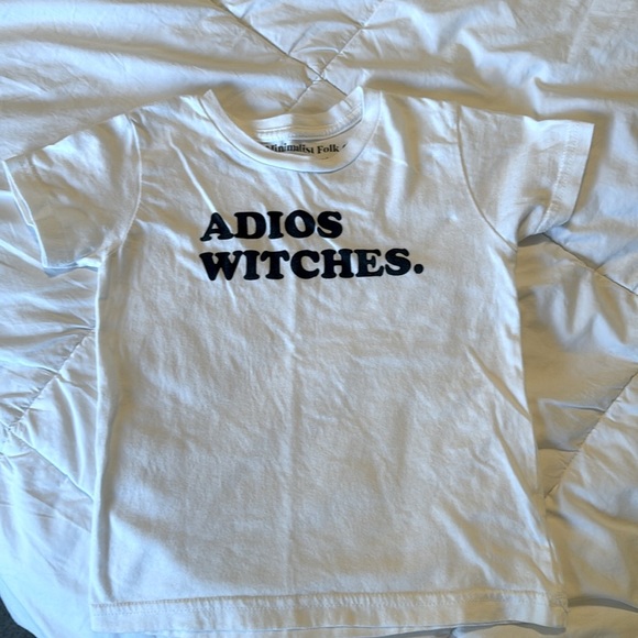 Minimalist Folk Co. Other - Halloween Graphic Tee “Adios Witches 🧙 “